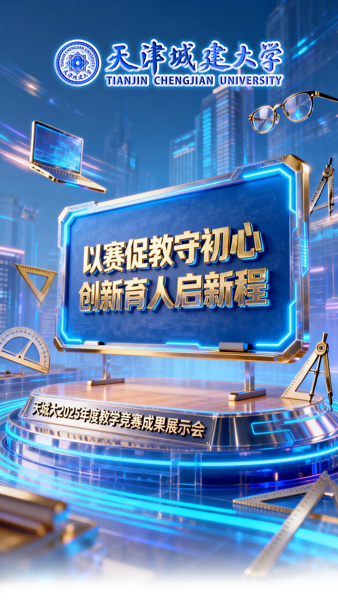 学校举办2025年度教学竞赛成果展示会